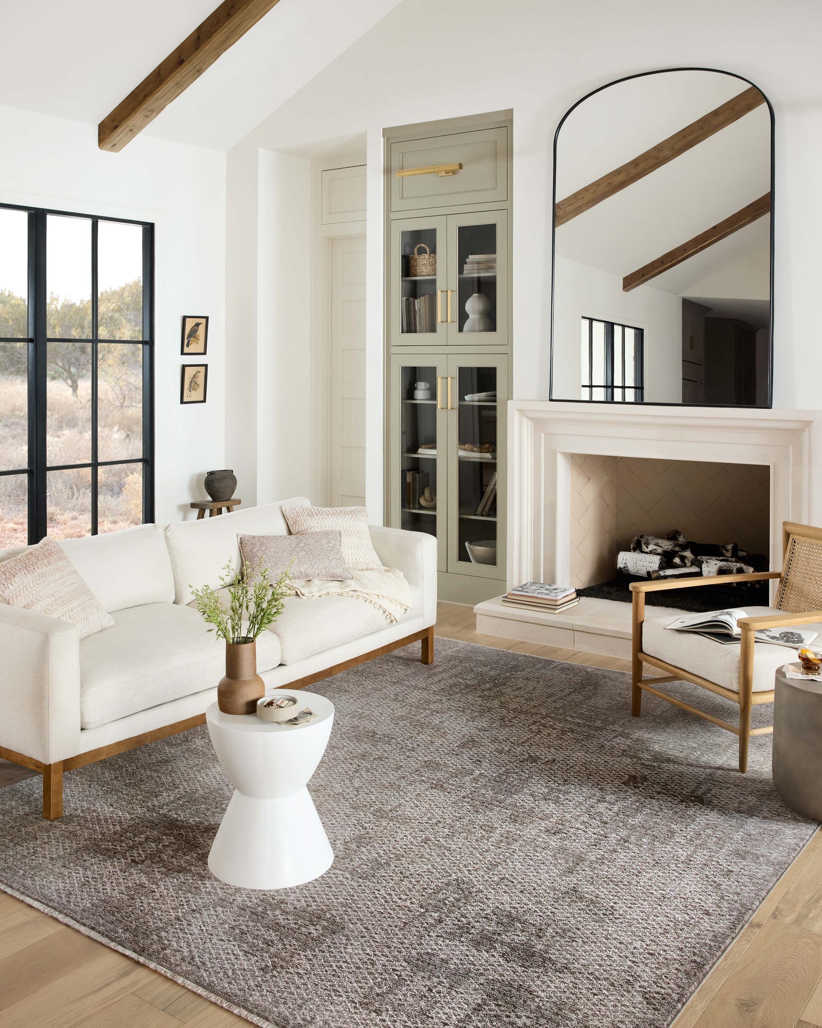 Vance Taupe / Dove (Pattern 1) — a Loloi rug at Laurie Yapp Home.
