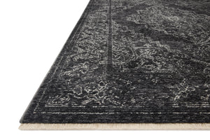 Vance Charcoal / Dove (Pattern 1) shown from a different angle to reveal its pattern.