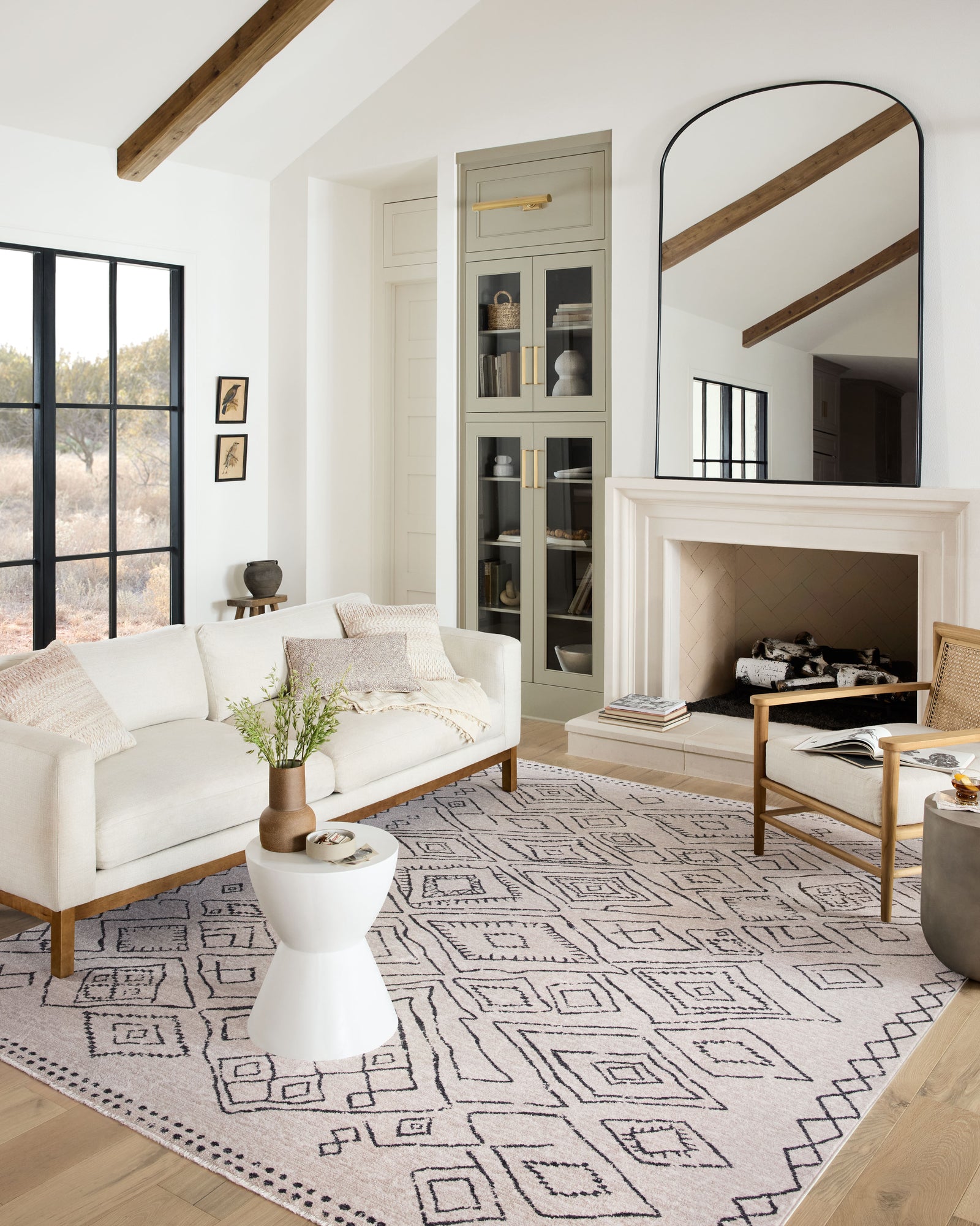 Vance Dove / Charcoal — a Loloi rug at Laurie Yapp Home.