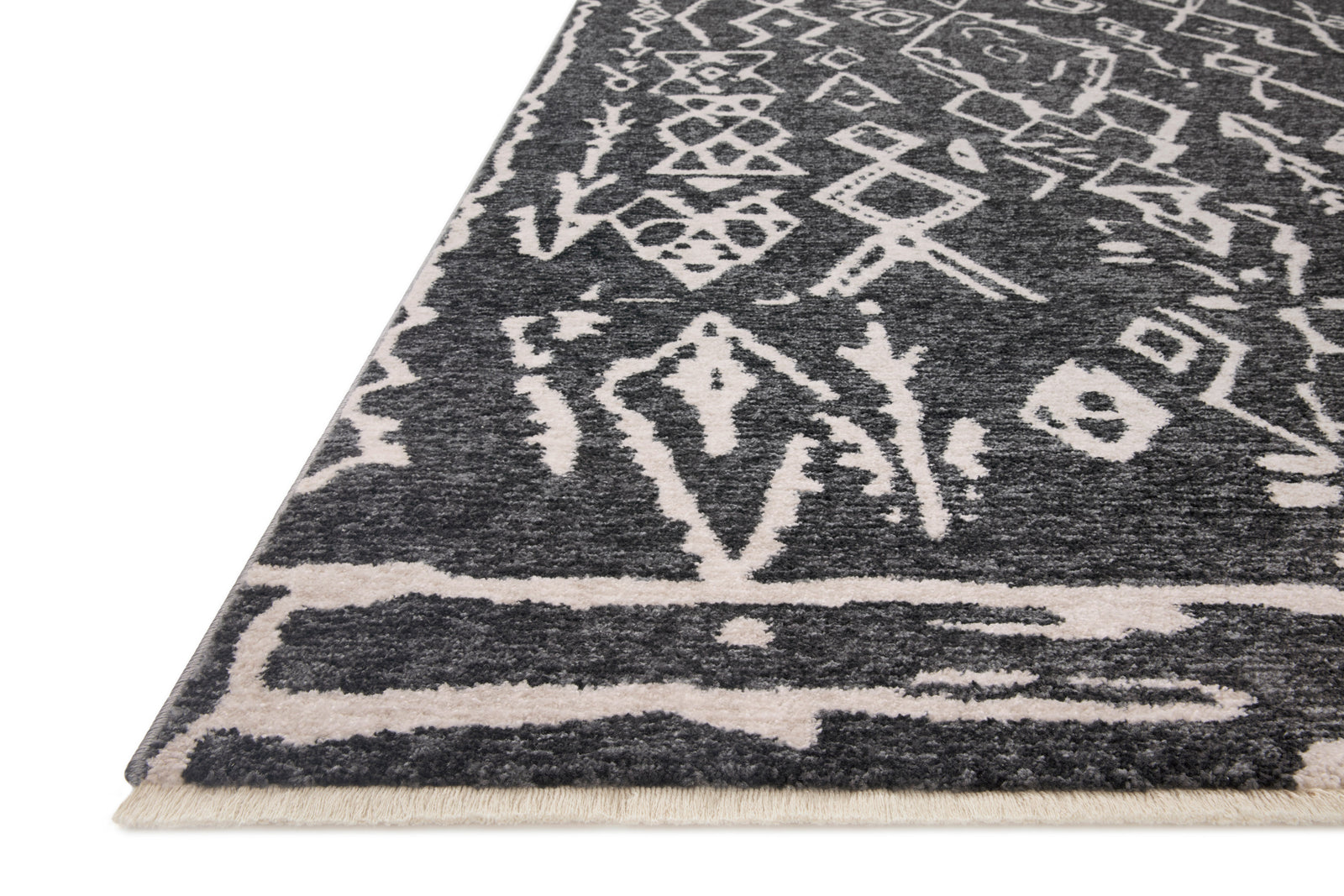 Vance Charcoal / Dove (Pattern 4) — a Loloi rug at Laurie Yapp Home.