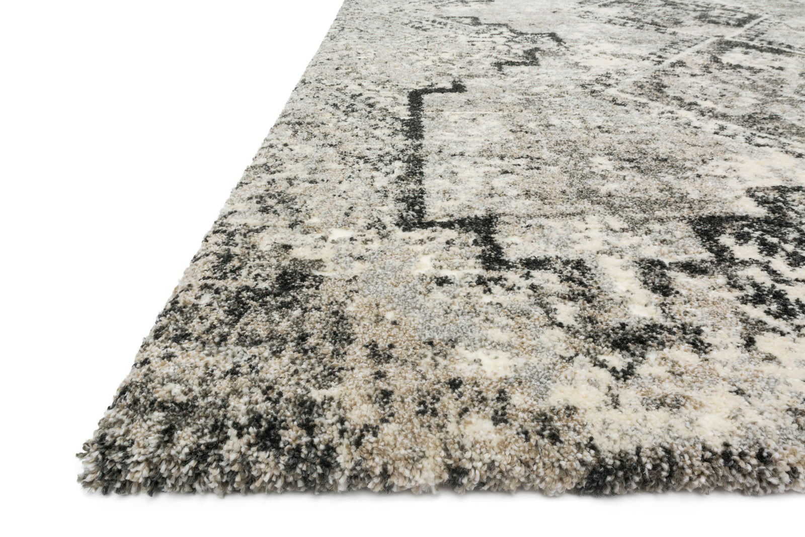 Viera Grey / Black — a Loloi rug at Laurie Yapp Home.