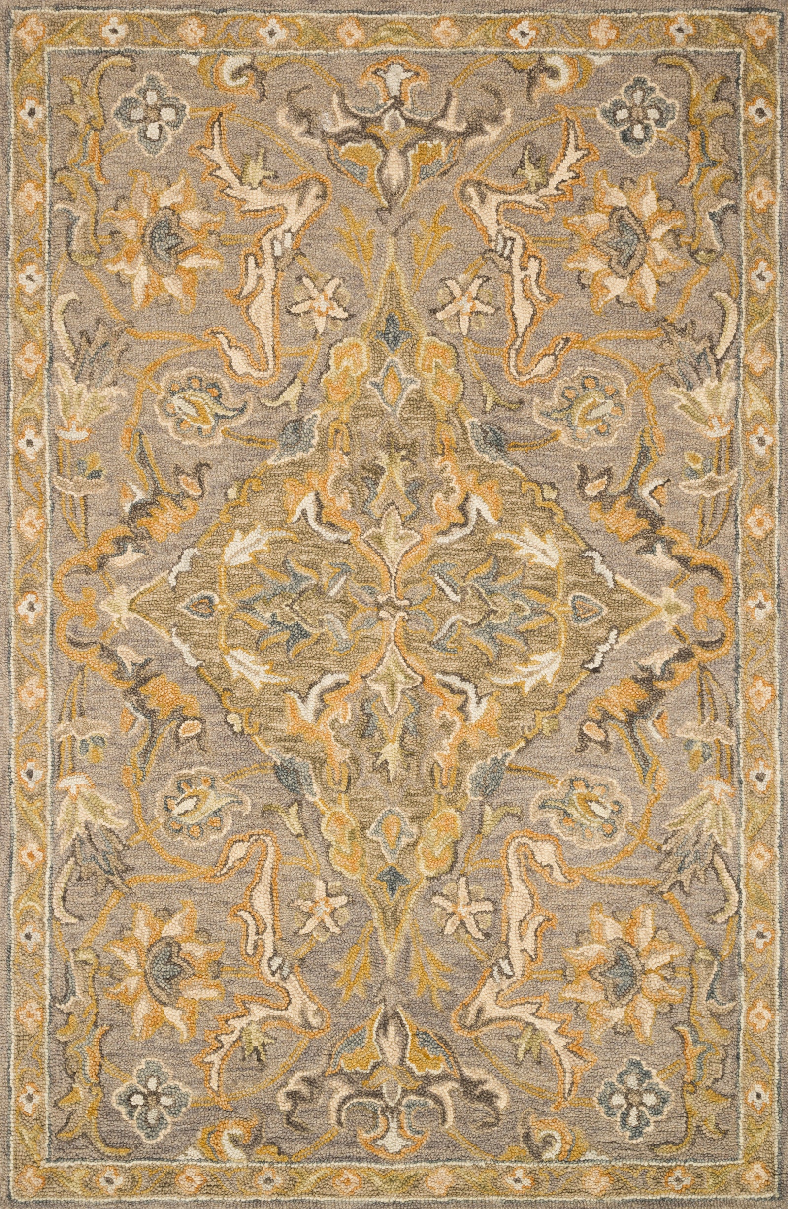 Victoria Grey / Multi — a Loloi rug at Laurie Yapp Home.