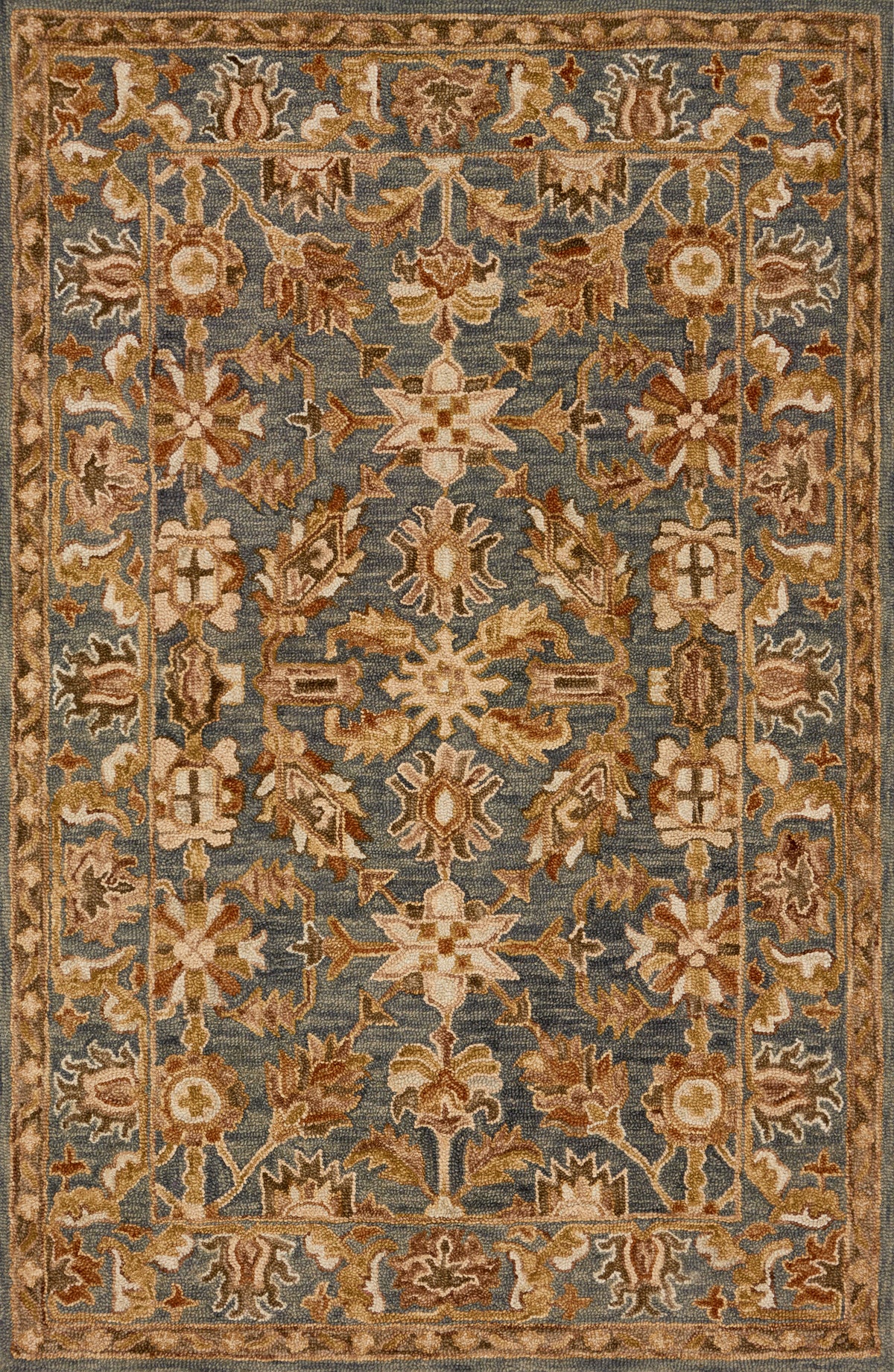 Victoria Slate / Slate — a Loloi rug at Laurie Yapp Home.
