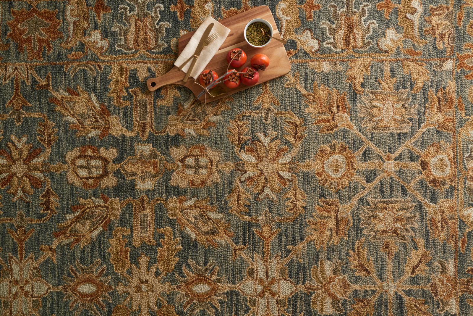 Victoria Slate / Slate — a Loloi rug at Laurie Yapp Home.