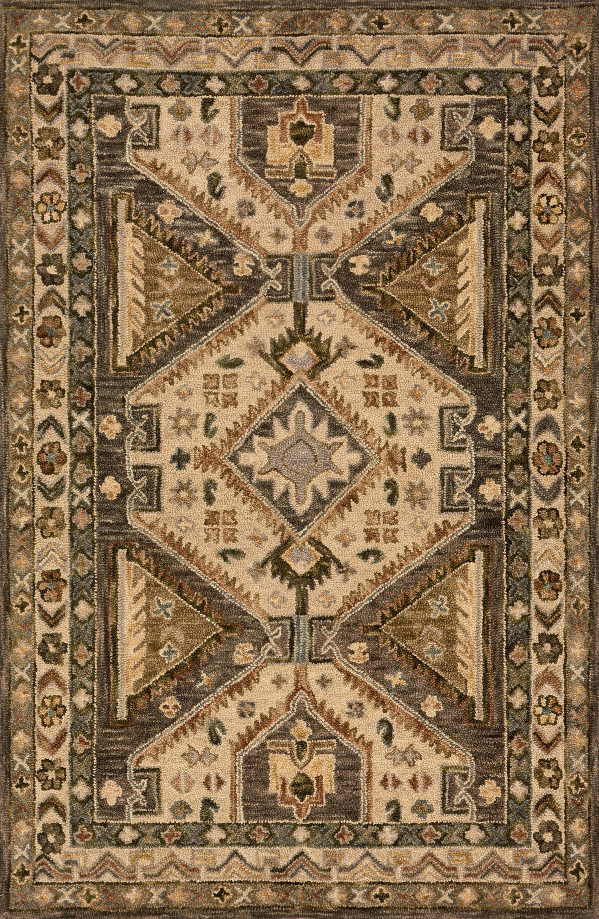 Victoria Walnut / Beige — a Loloi rug at Laurie Yapp Home.