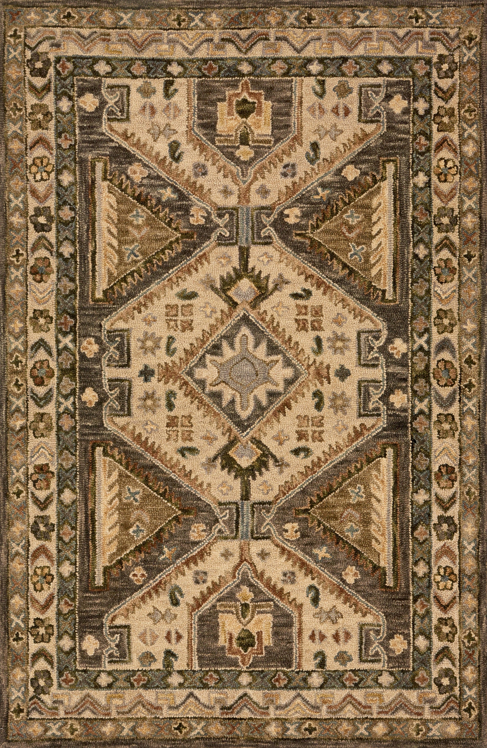 Victoria Walnut / Beige — a Loloi rug at Laurie Yapp Home.