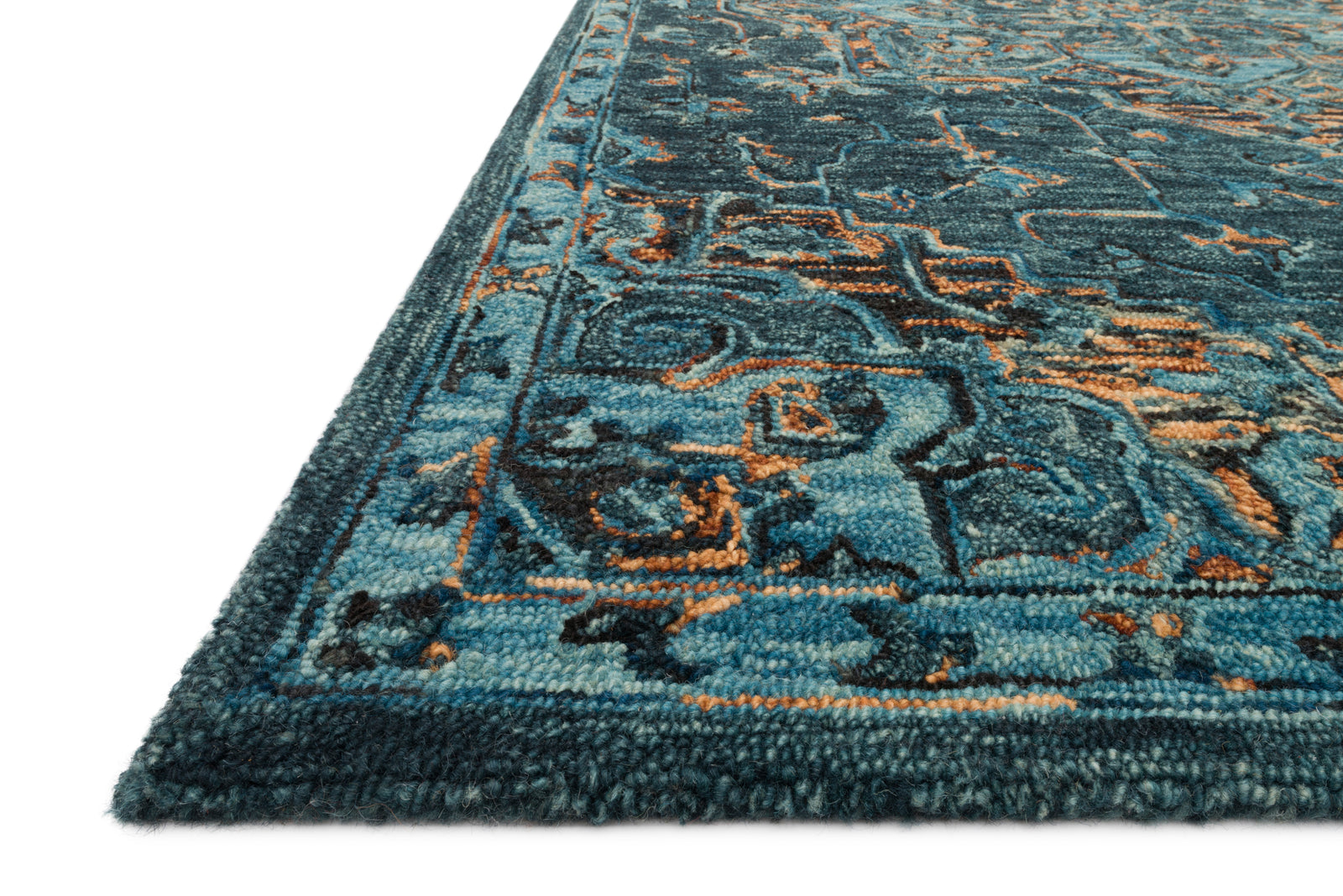 Victoria Teal / Multi — a Loloi rug at Laurie Yapp Home.