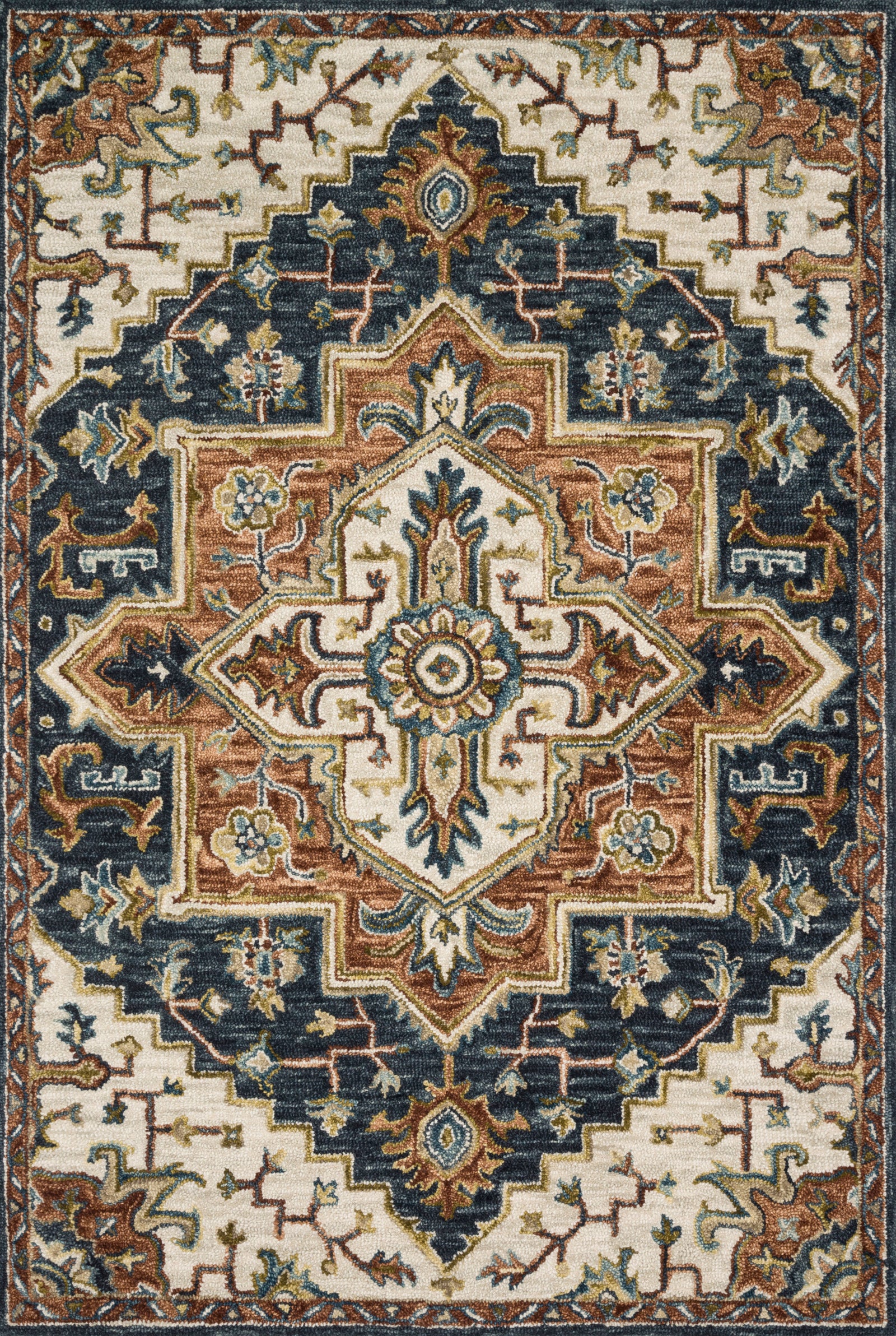 Victoria Blue / Multi — a Loloi rug at Laurie Yapp Home.
