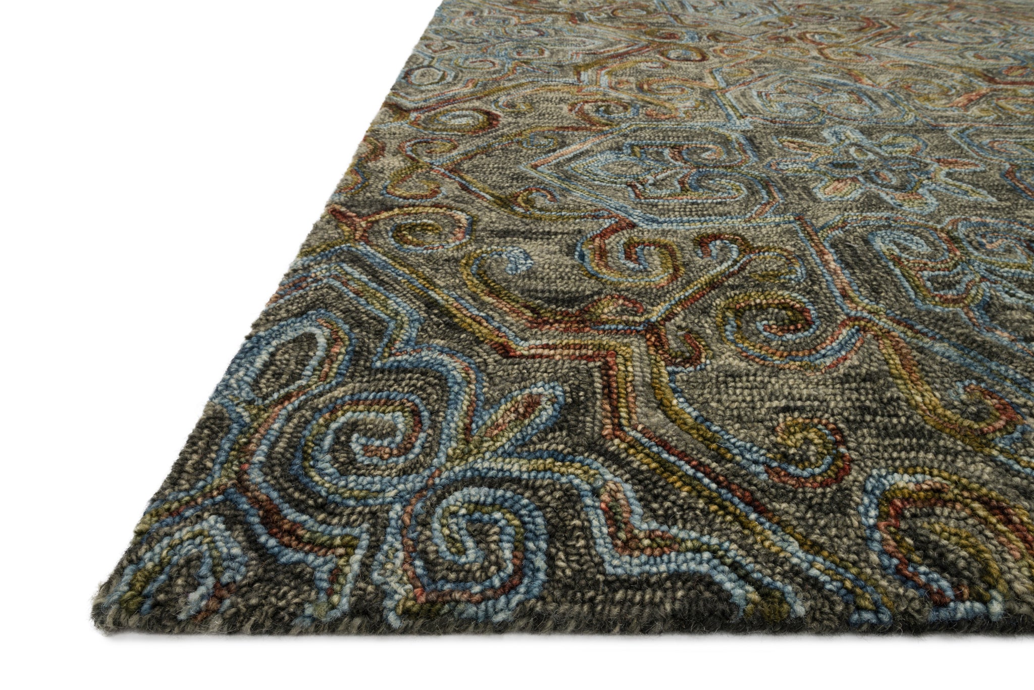 Victoria Charcoal / Multi shown from another angle.