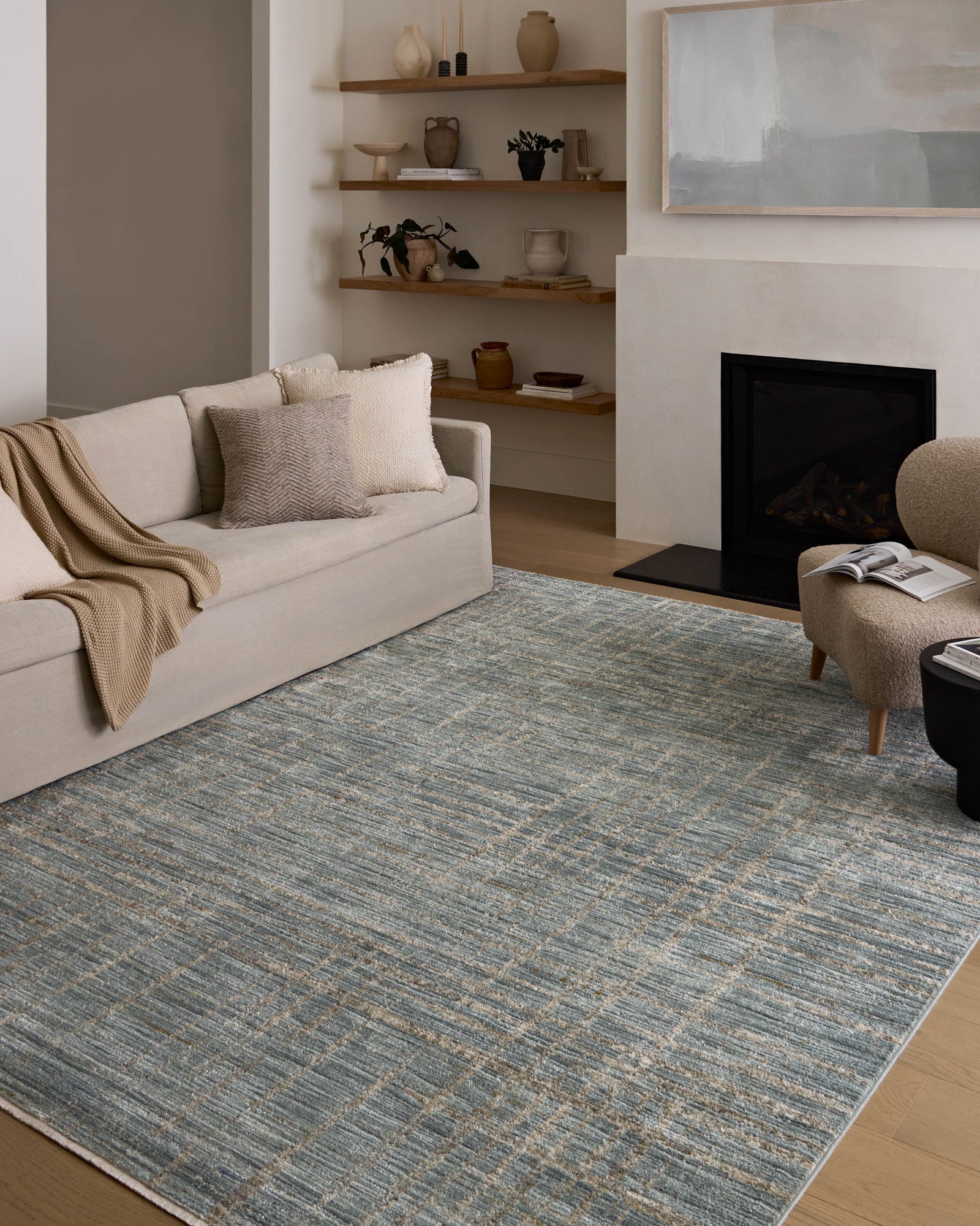 Wade Spa / Sand — a Loloi rug at Laurie Yapp Home.