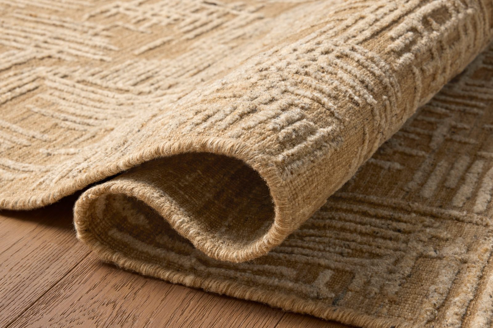 Woodriff Camel / Natural — a Loloi rug at Laurie Yapp Home.