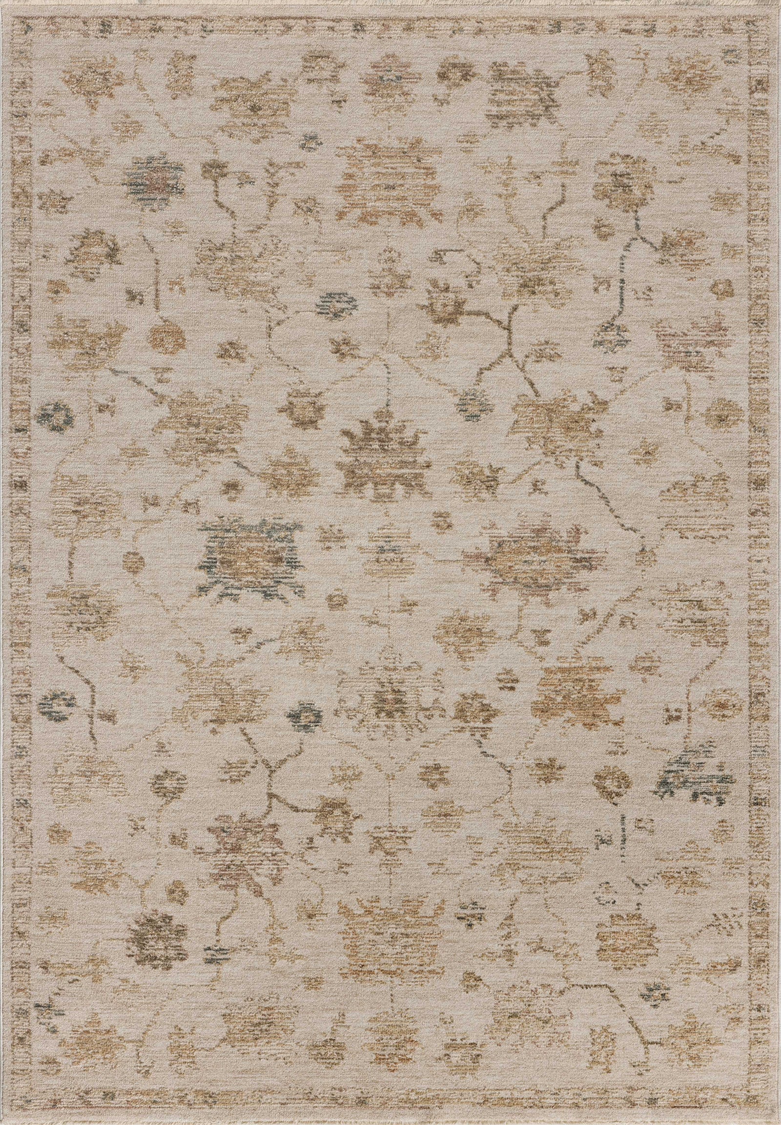 Willa Bone / Multi — a Loloi rug at Laurie Yapp Home.