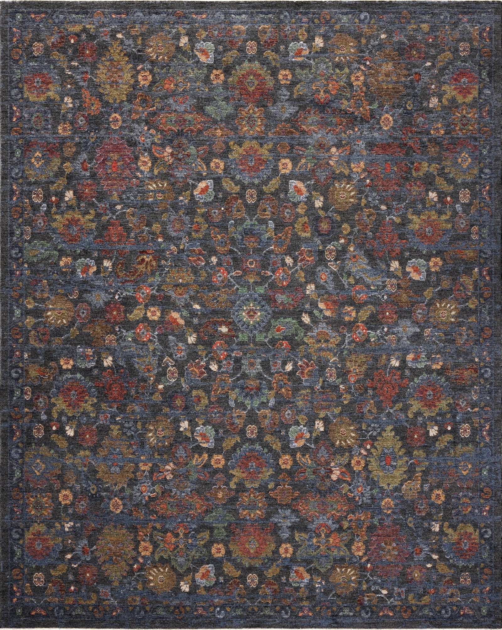 Winchester Sapphire / Multi — a Loloi rug at Laurie Yapp Home.