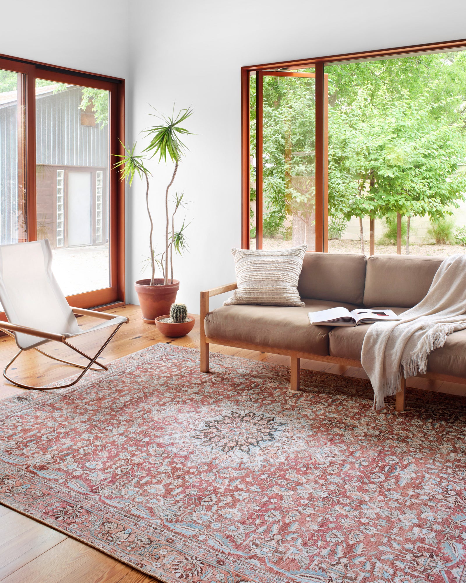 Wynter Tomato / Teal — a Loloi rug at Laurie Yapp Home.