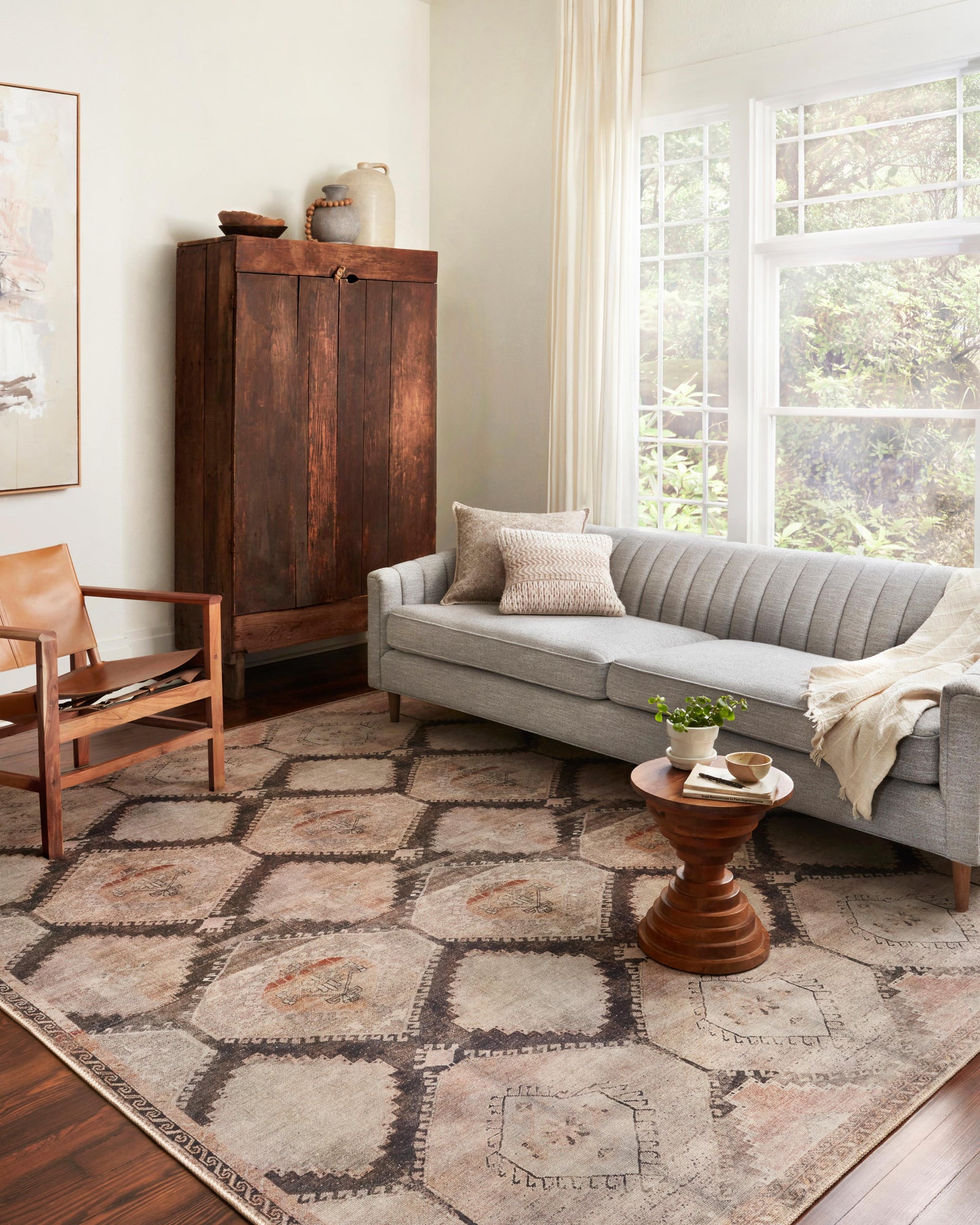 Wynter Graphite / Blush — a Loloi rug at Laurie Yapp Home.