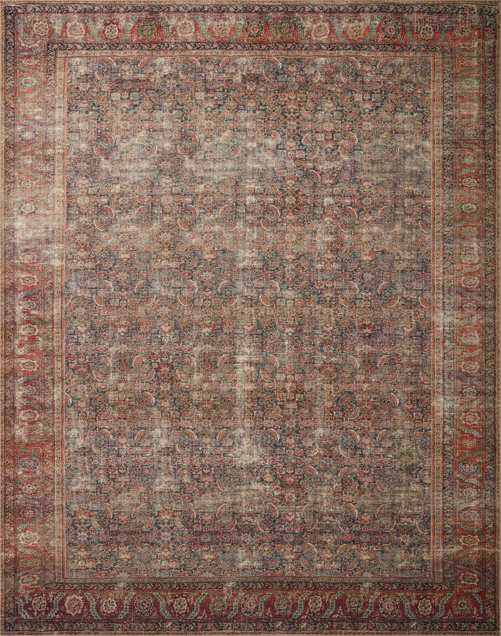 Wynter Onyx / Multi — a Loloi rug at Laurie Yapp Home.