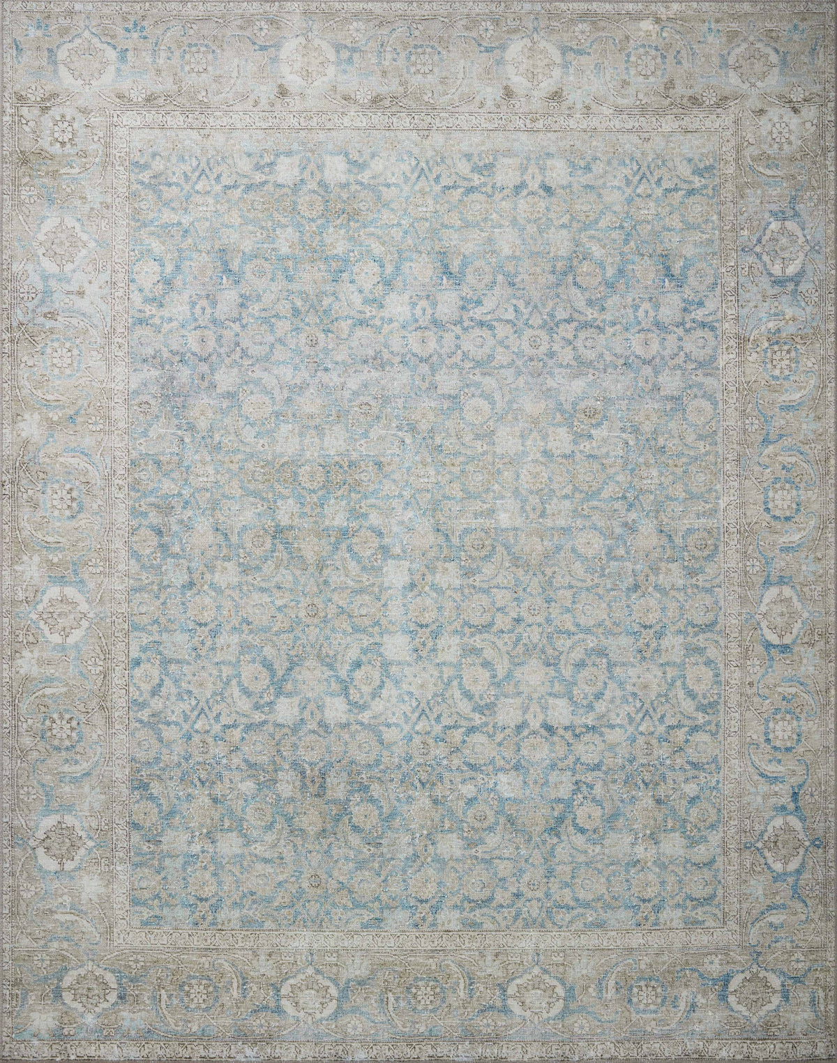Wynter Ocean / Silver — a Loloi rug at Laurie Yapp Home.