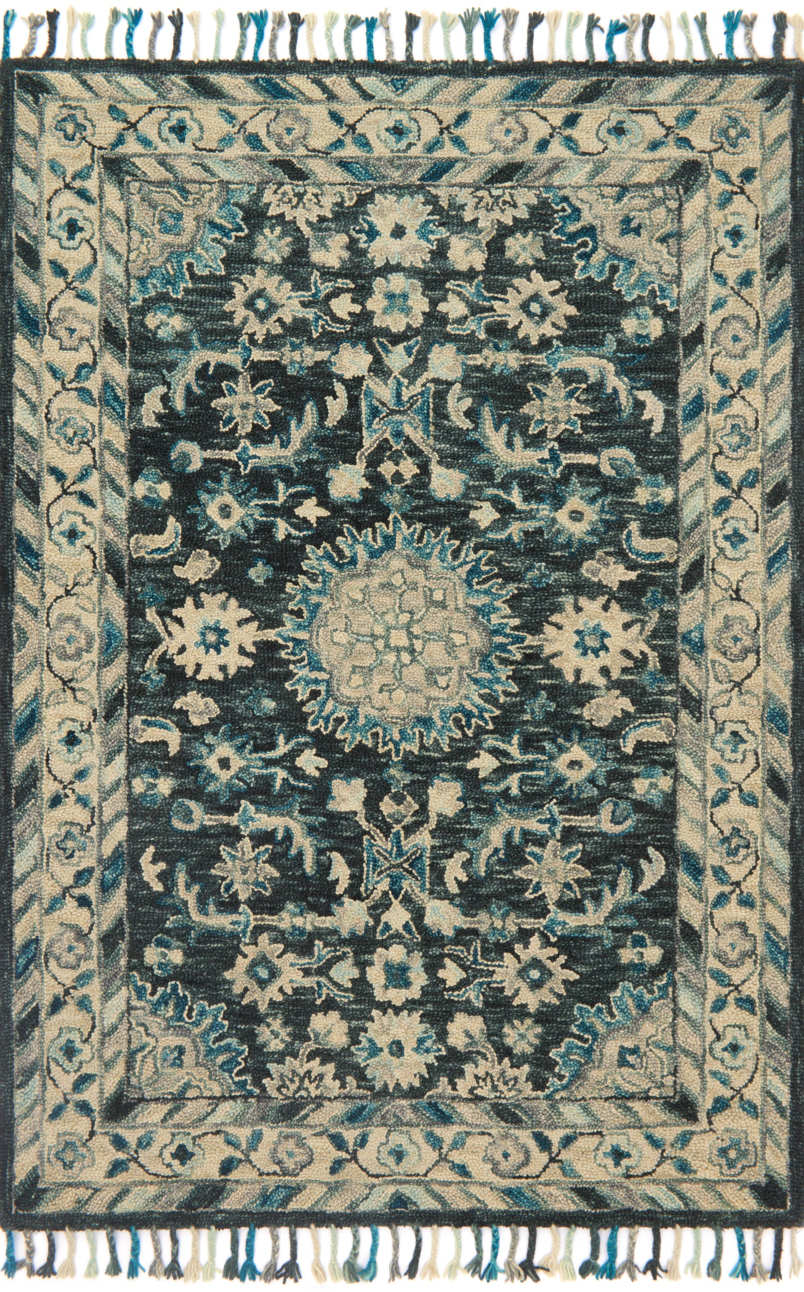 Zharah Teal / Grey — a Loloi rug at Laurie Yapp Home.