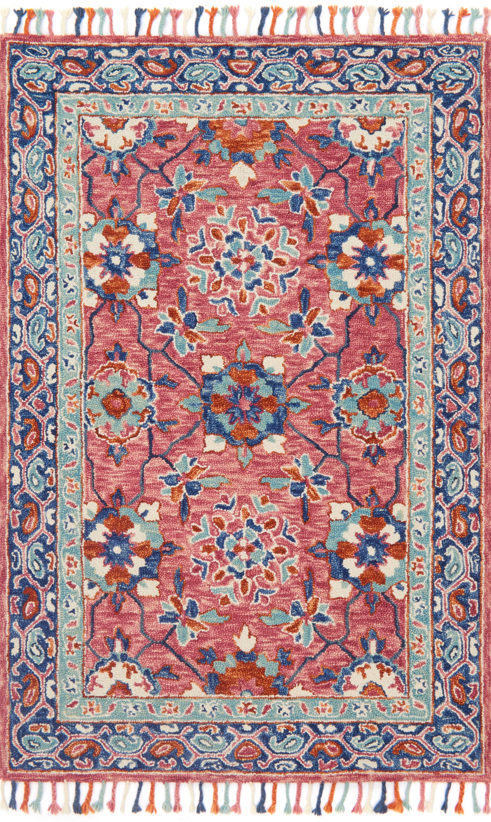 Zharah Rose / Denim — a Loloi rug at Laurie Yapp Home.