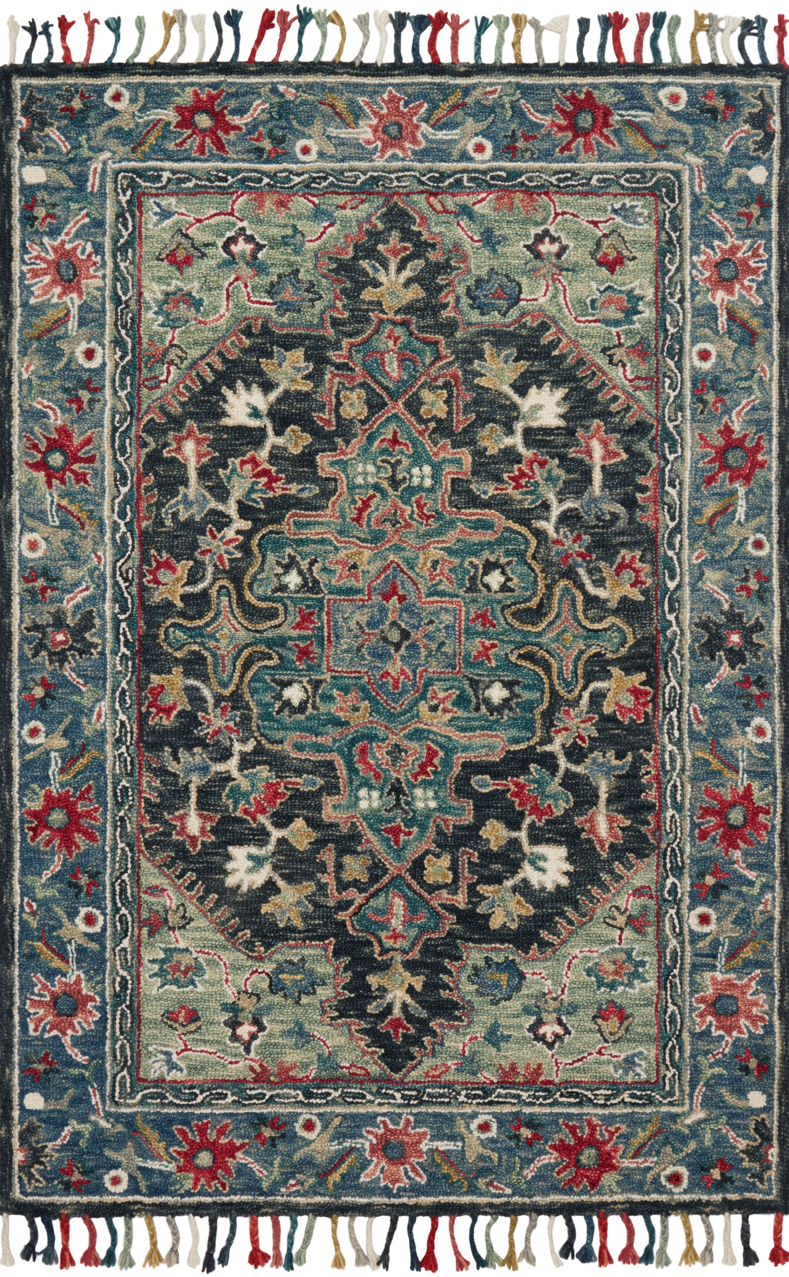 Zharah Navy / Blue — a Loloi rug at Laurie Yapp Home.