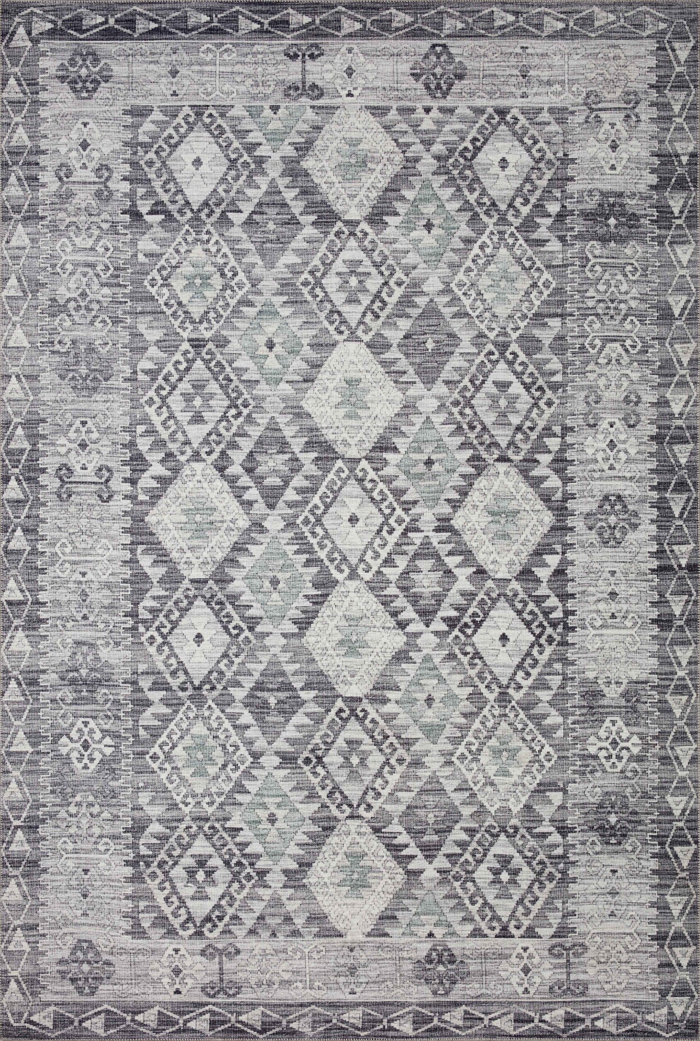Zion Charcoal / Slate — a Loloi rug at Laurie Yapp Home.