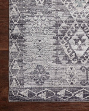 Zion Charcoal / Slate shown from a different angle to reveal its pattern.