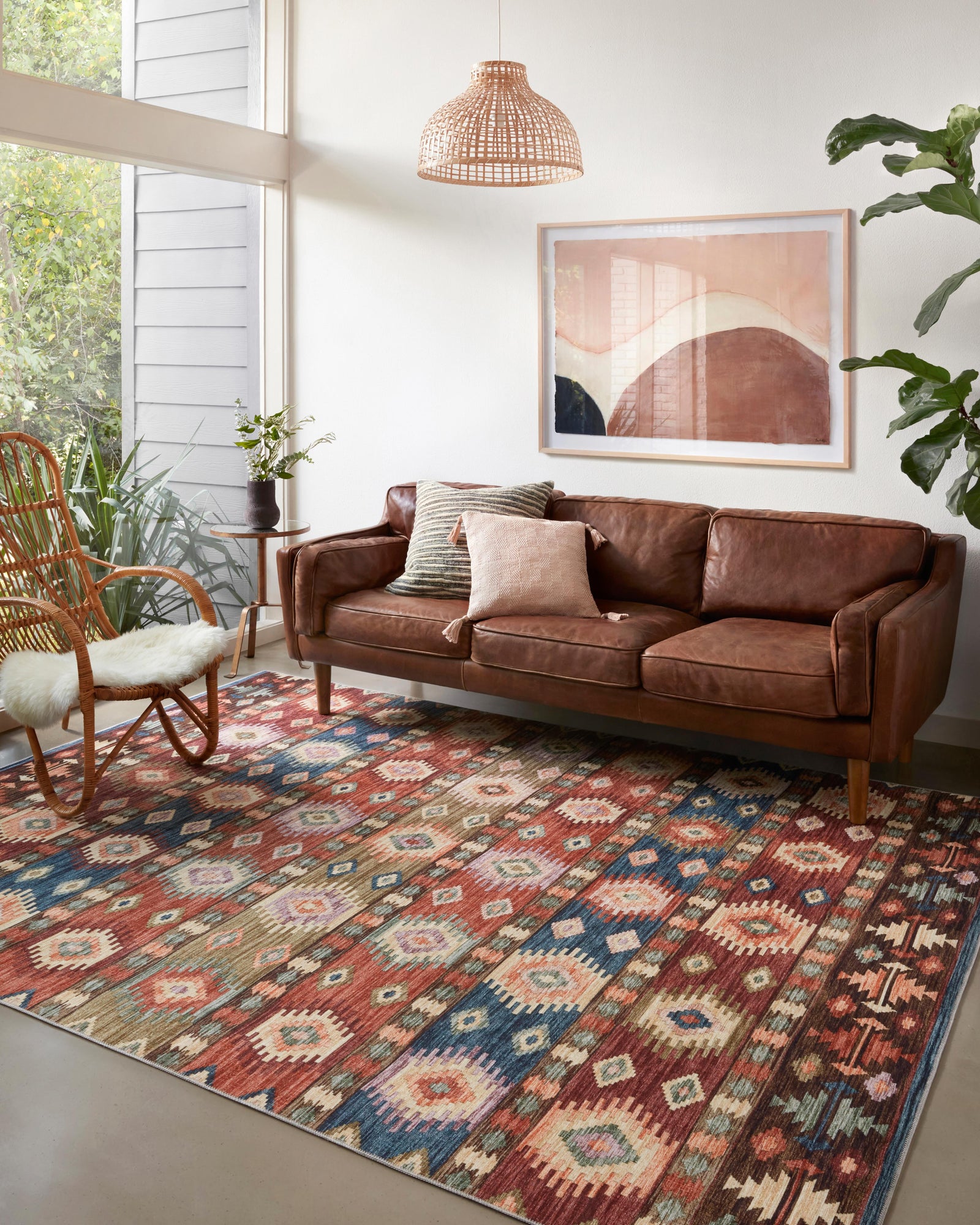 Zion Fiesta / Multi — a Loloi rug at Laurie Yapp Home.