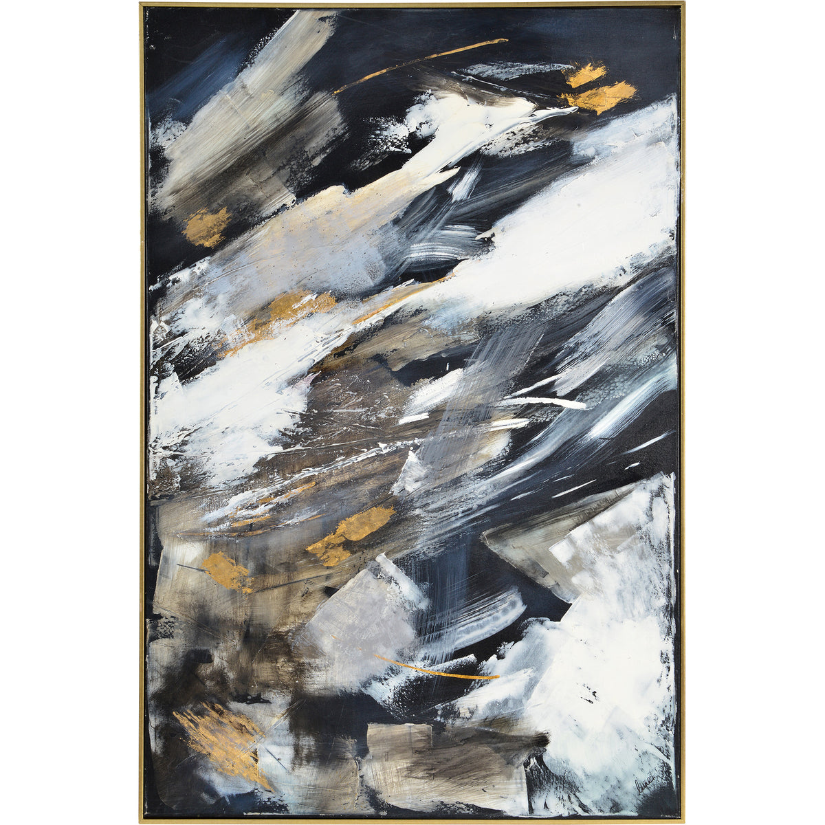 Westmount — a Renwil canvas wall art piece for living rooms, dining rooms, and bedrooms at Laurie Yapp Home.
