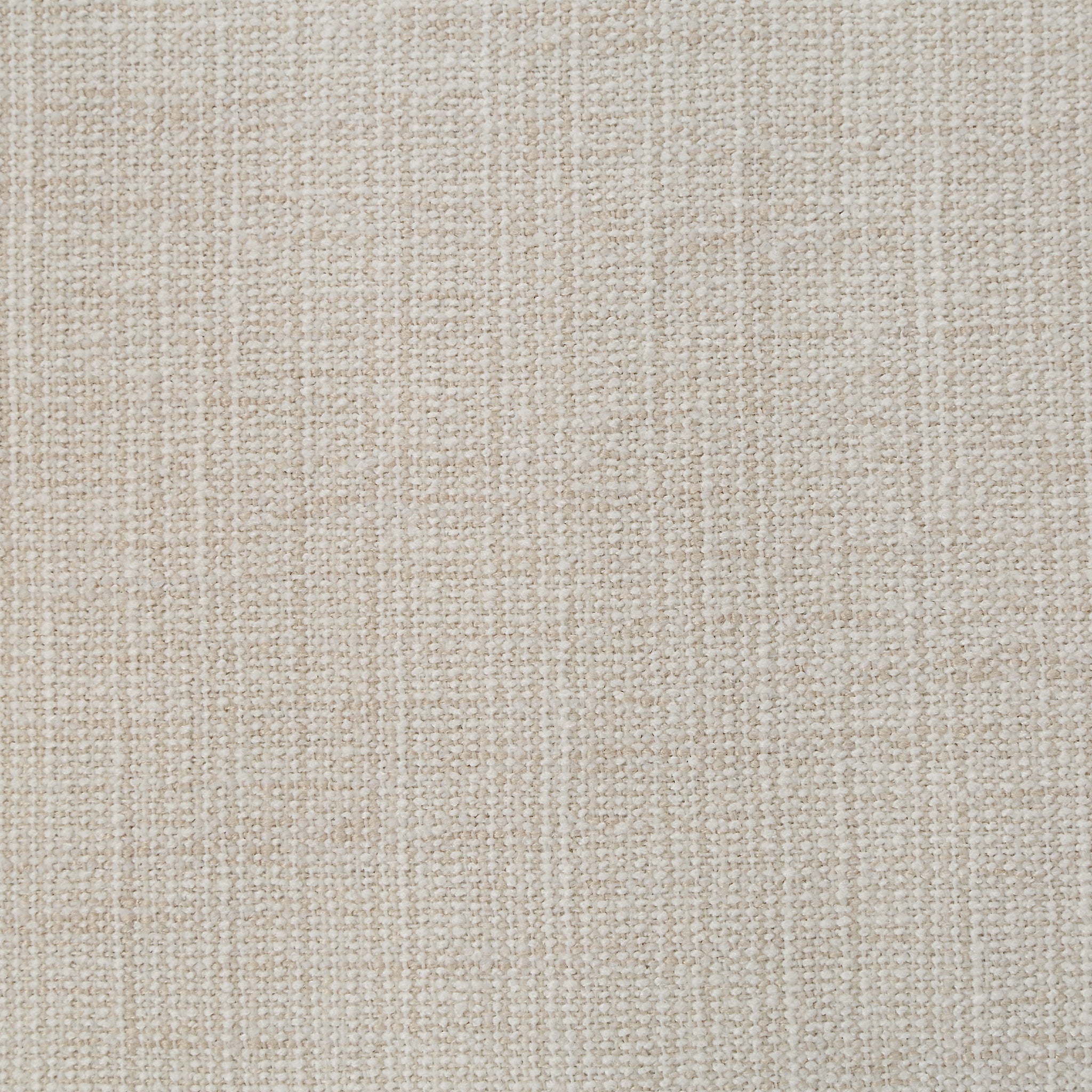 Close-up of Pisces pillow fabric in light beige with a woven pattern.