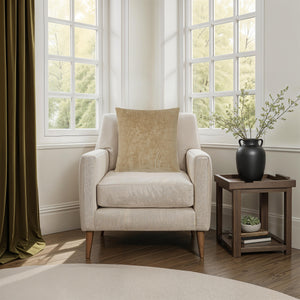 Oceana shown from the front to reveal the fabric and texture detail.