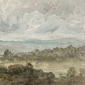 lifestyle view of Hudson River School – Clouds, Hudson Valley C. 1870 luxury Artwork