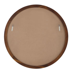 Back view of Cabiria mirror showing a smooth surface and mounting hardware.