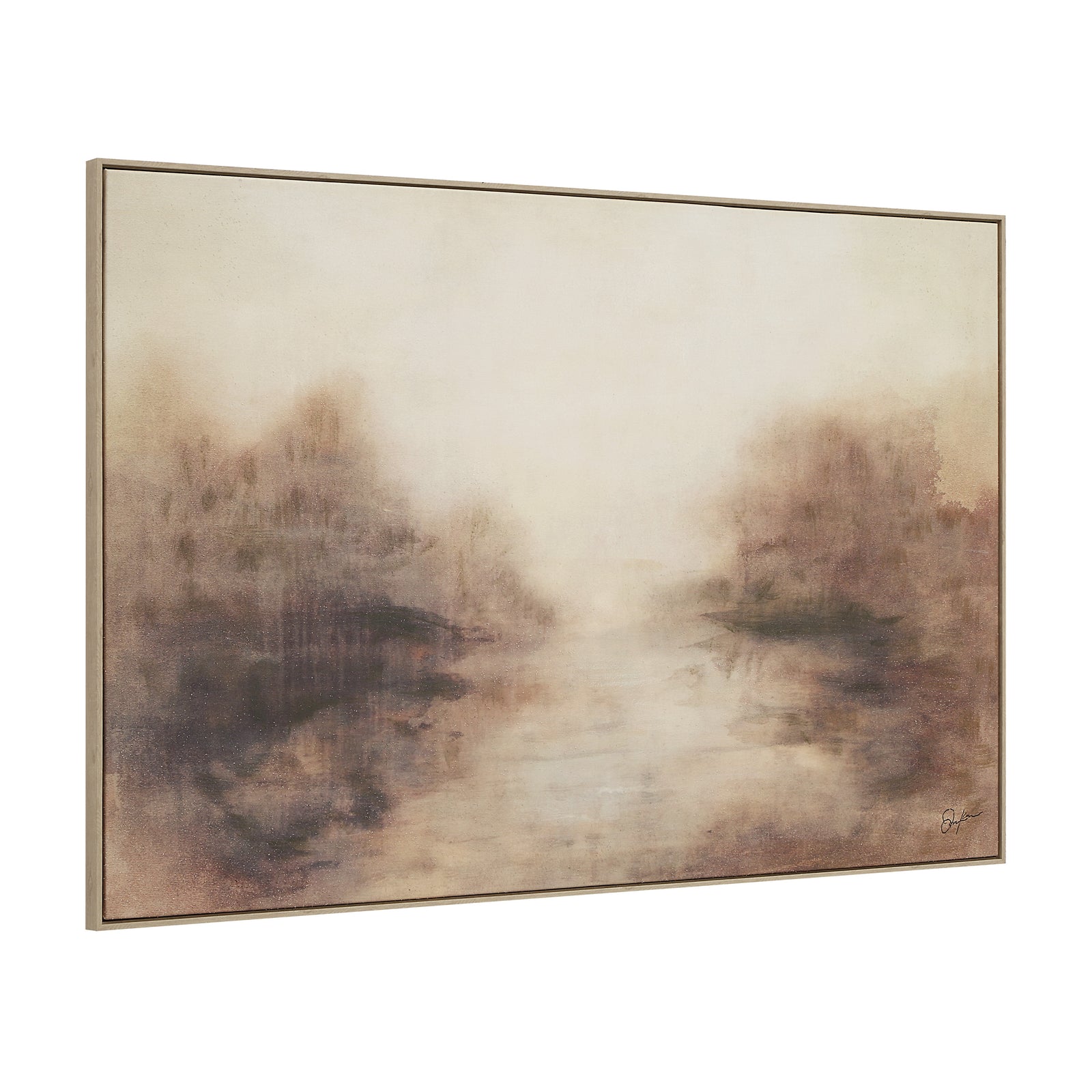 Onda — a Renwil canvas wall art piece for living rooms, dining rooms, and bedrooms at Laurie Yapp Home.