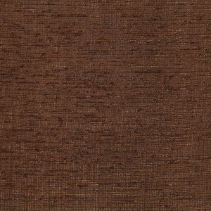 Close-up of Ferro pillow fabric in a warm brown tone with a textured appearance.