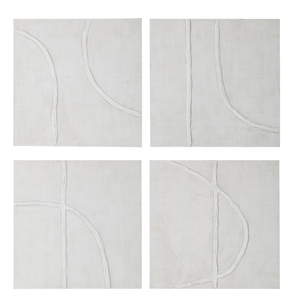 Cellier artwork featuring four textured panels with white lines on a light background.