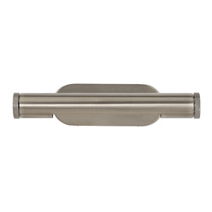 Rennes wall sconce in brushed nickel, viewed from above, highlighting its cylindrical shape.