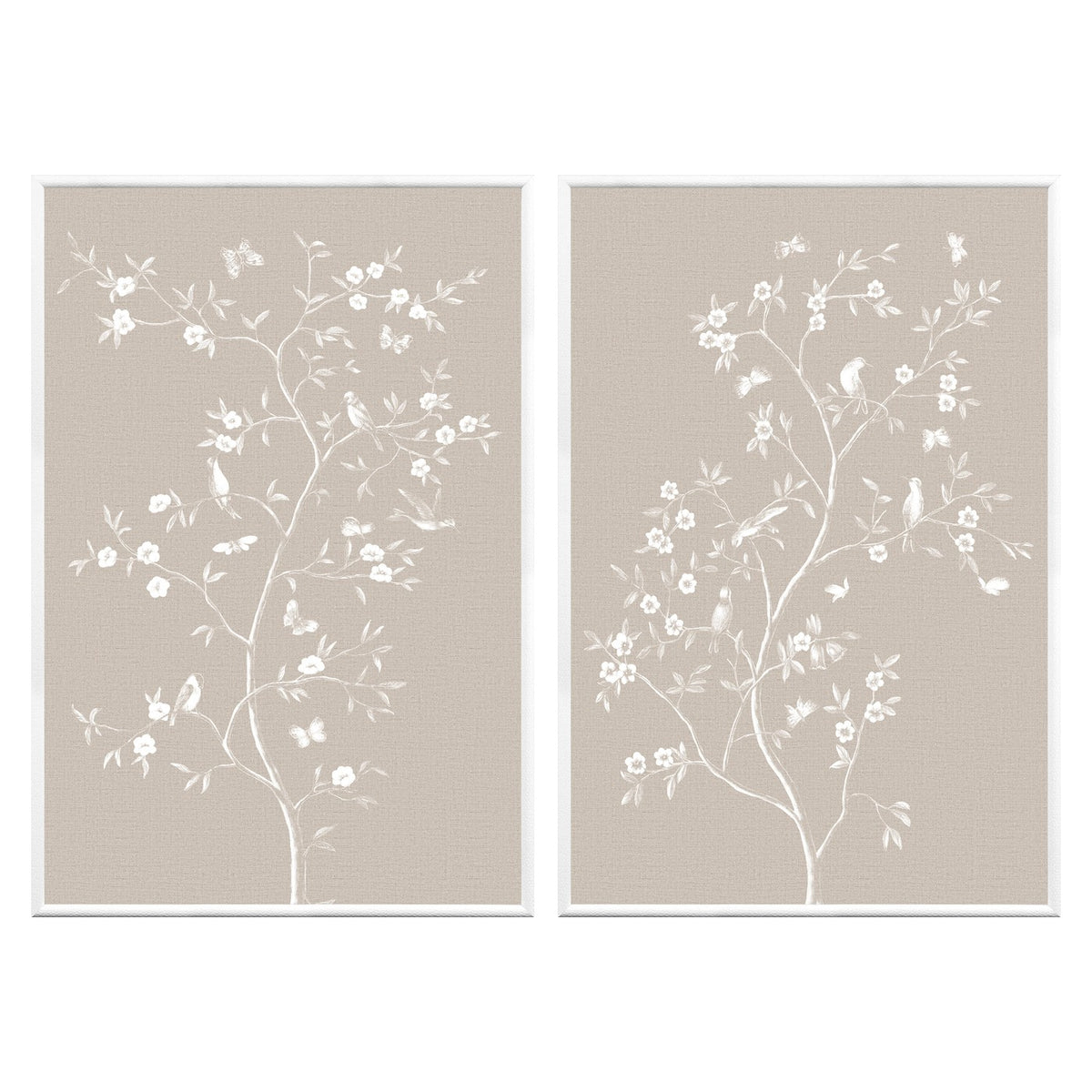 Linen Sanctuary Pair Bundle - I and II on linen
