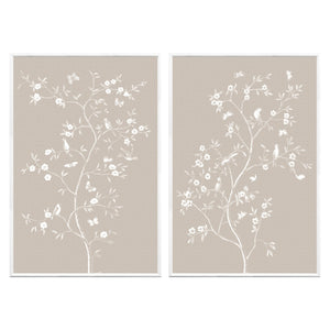 Linen Sanctuary Pair Bundle - I and II on linen