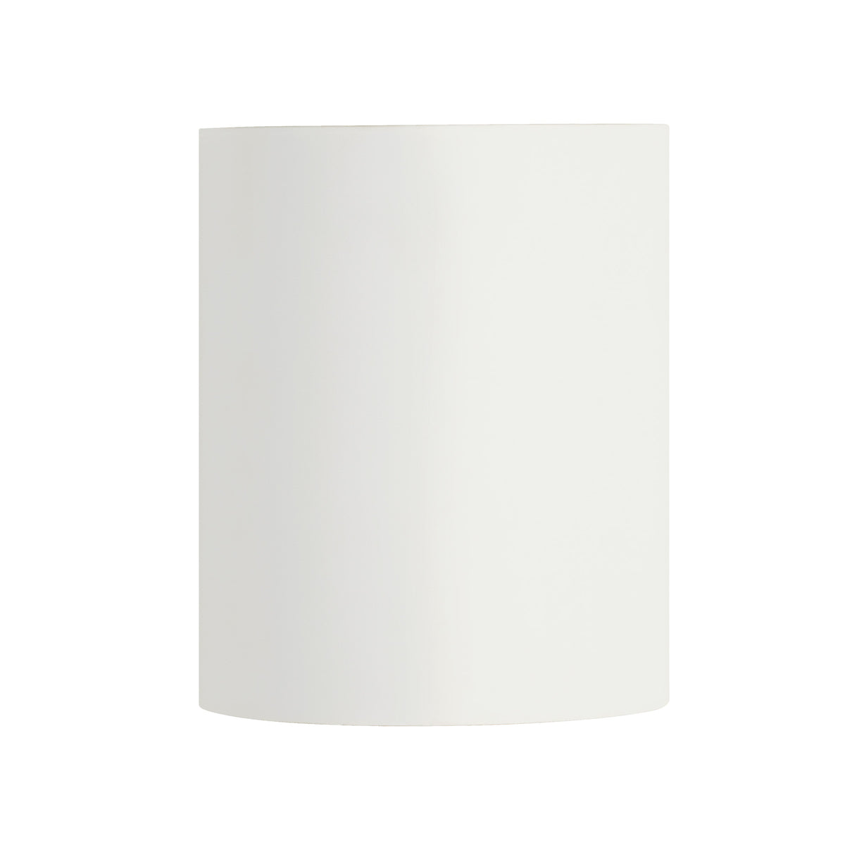 Ladee Wall Sconce in white, cylindrical design with a smooth finish.