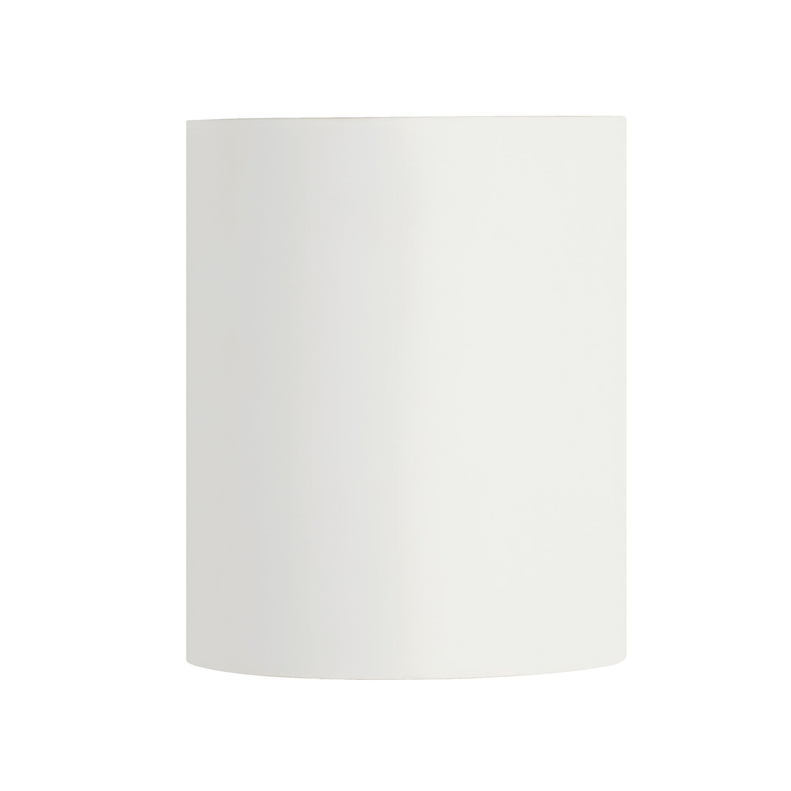 Ladee Wall Sconce in white, cylindrical design with a smooth finish.