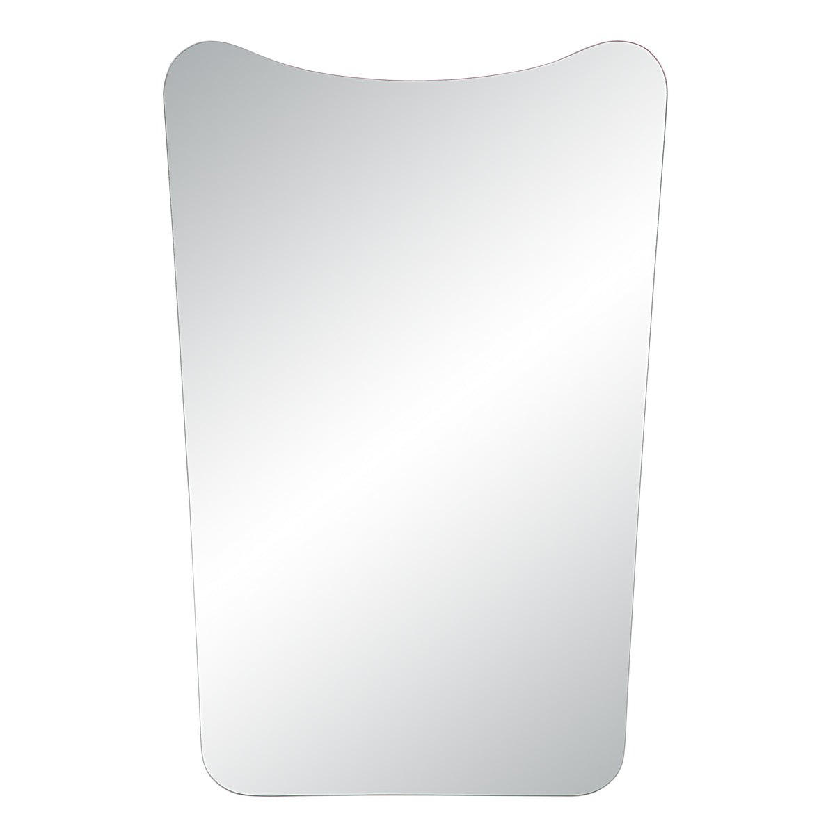 Selene Wall Mirror with a smooth, rounded top edge and flat reflective surface.