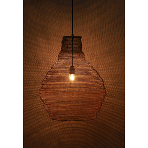 Gere Ceiling Fixture chandelier illuminated against a textured backdrop