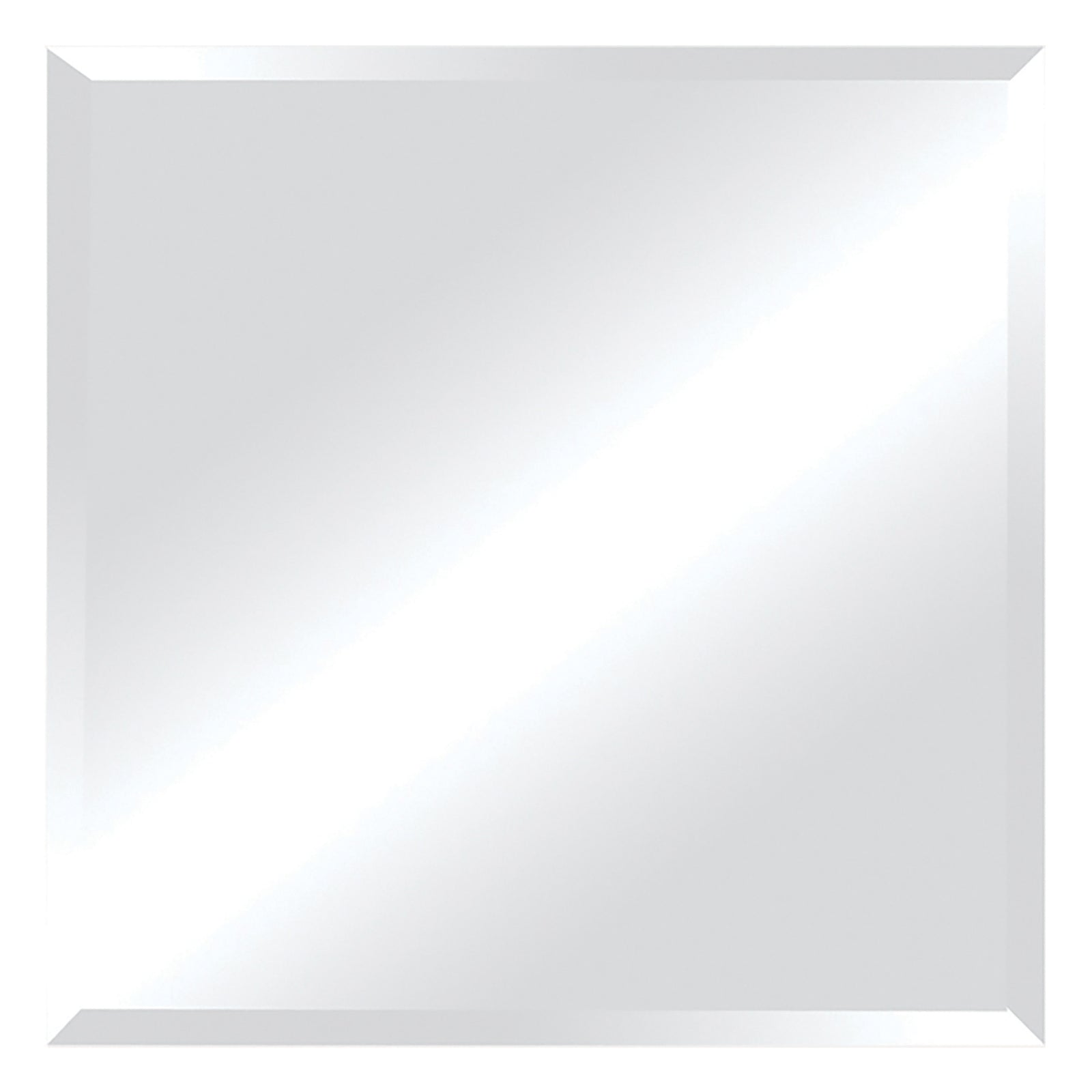 Vogue Wall Mirror with a sleek, square design and reflective surface.