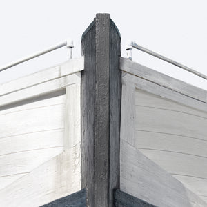 detail view of Seaworn Bows IV luxury Artwork