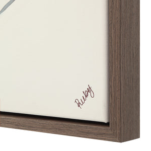 Lacadieu Canvas Art by Renwil, featuring a signature on a white canvas with a wooden frame.