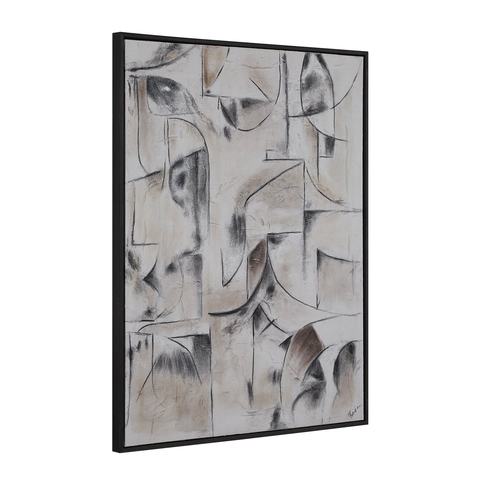 Yann — a Renwil canvas wall art piece for living rooms, dining rooms, and bedrooms at Laurie Yapp Home.