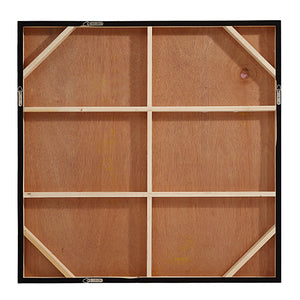 Medea Wall Art by Renwil, back view showing wooden frame and support structure