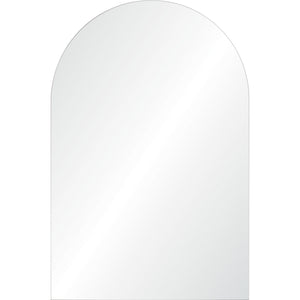 Faiza Wall Mirror with an arched top, featuring a clear reflective surface.