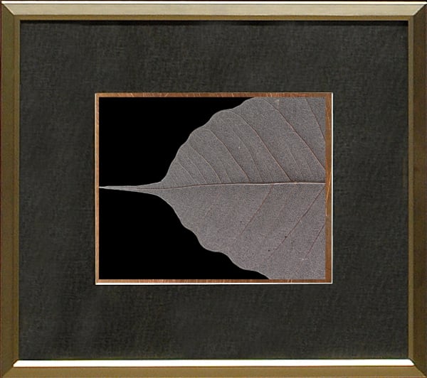 Copper Leaf Detail Quartet Bundle — abstract fine art print in warm tones at Laurie Yapp Home