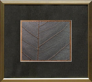 Copper Leaf Detail Quartet Bundle — abstract fine art print shown from another angle